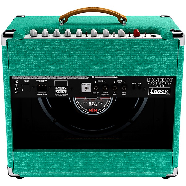 Laney Lionheart Foundry LF60 112 60W 1x12 Guitar Combo Amp Sea Foam Green