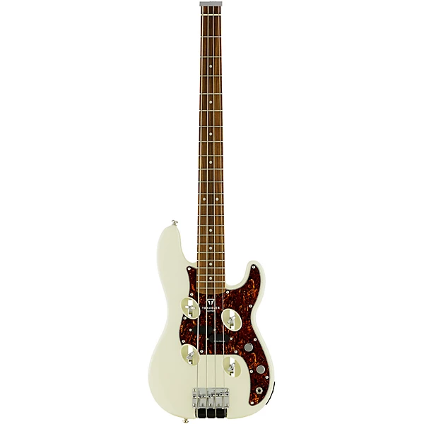 TB 4P Electric Travel Bass Pearl White