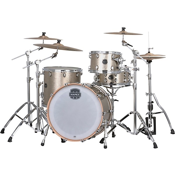 Open Box Mapex Saturn V Tour 3 Piece Shell Pack with 22 in. Bass Drum Level 1 Vintage Sparkle