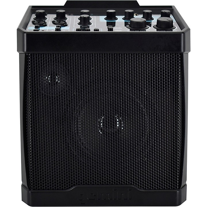 Party Caster Mini Karaoke System With Handheld Wireless Microphone