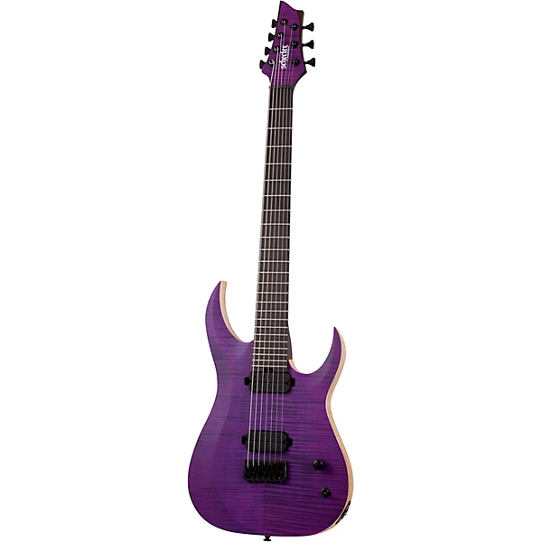John Browne Tao 7 Electric Guitar Satin Trans Purple