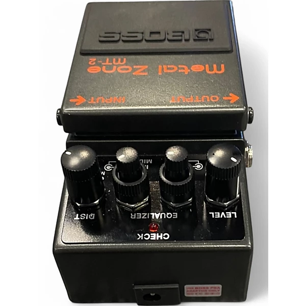 BOSS Used BOSS MT2 Metal Zone Distortion Effect Pedal