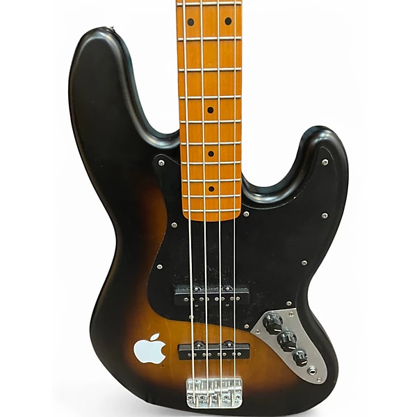 Squier Used Squier 40TH ANNIVERSARY JAZZ BASS Tobacco Burst Electric Bass Guitar.gc