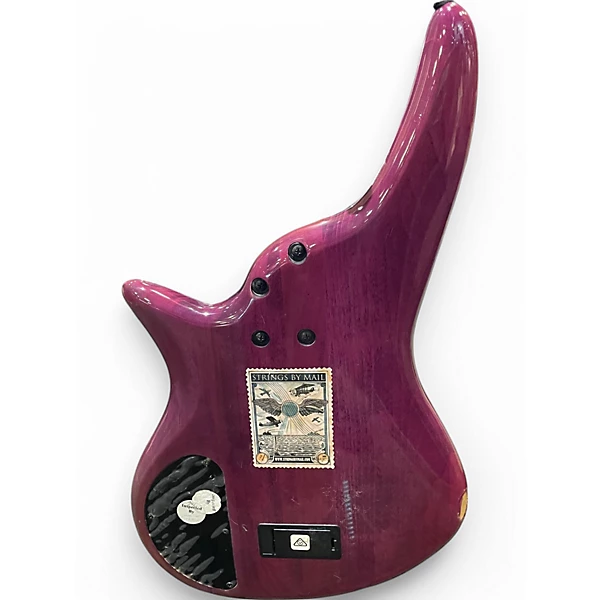 Jackson Used Jackson JS3QV Purple Electric Bass Guitar.gc