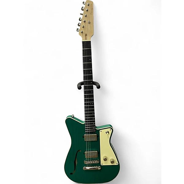 Paragram Used Paragram AGAVE Green Hollow Body Electric Guitar.gc