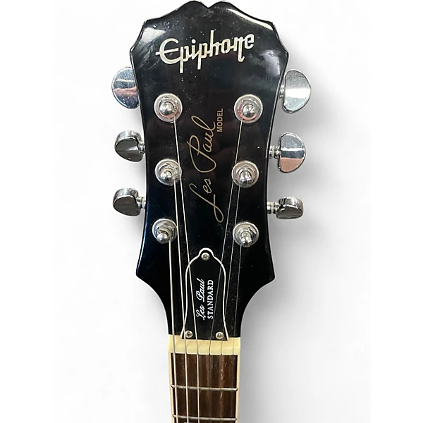 Epiphone Used Epiphone Les Paul Standard BLACK Solid Body Electric Guitar