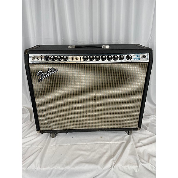 Vintage 1974 Fender Twin Reverb 2x12 Tube Guitar Combo Amp
