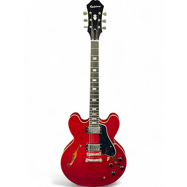 Epiphone Used Epiphone ES335 Pro CHERRY Hollow Body Electric Guitar