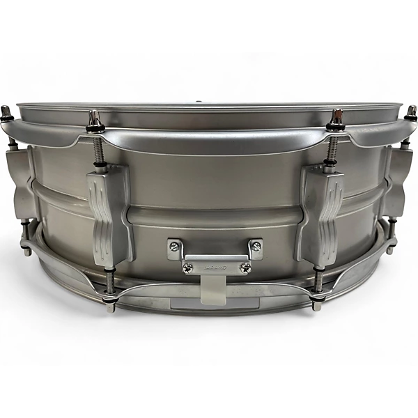 Used Ludwig 5X14 LM404LTD LIMITED EDITION ACROLYTE ALUMINUM BRUSHED ALUMINUM Drum