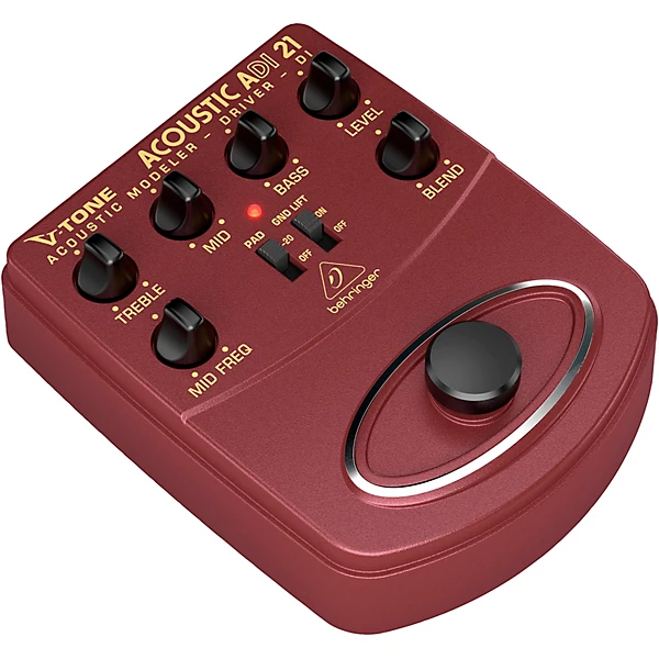 Behringer ADI21 V Tone Acoustic Driver Direct Recording Preamp/D.I. Box