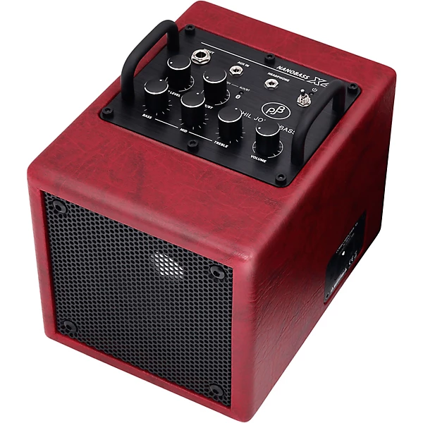 X4C Nanobass 1x4 35W Bass Combo Amp Red
