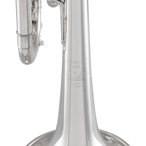 180S Stradivarius 43 Bell Series Professional Bb Trumpet Silver plated