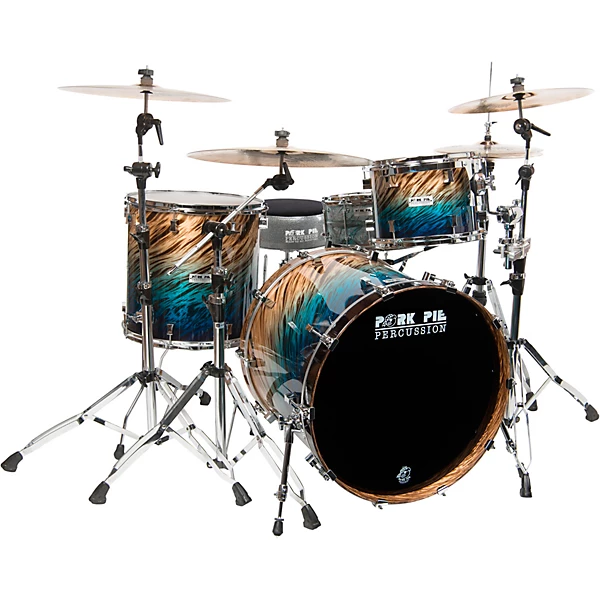 Birch 3 Piece Shell Pack Blue Fade Dip