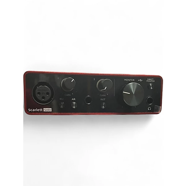 Focusrite Used Focusrite Scarlett Solo Gen 3 Audio Interface