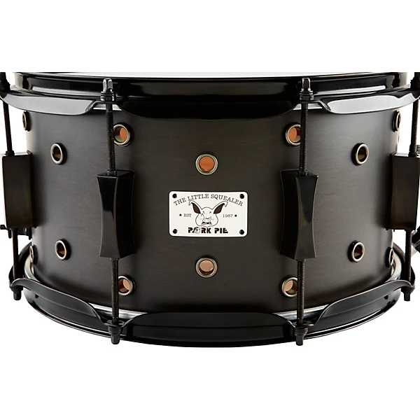 Little Squealer Snare Drum Satin Black Ebony 7 x
