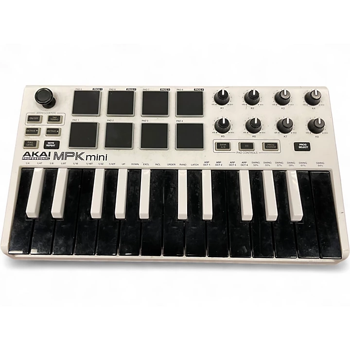 Akai Professional Used Akai Professional MPK Mini MKII MIDI Controller