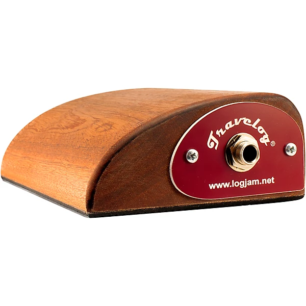 Logjam Bass Drum in a Box Travel Log Stomper