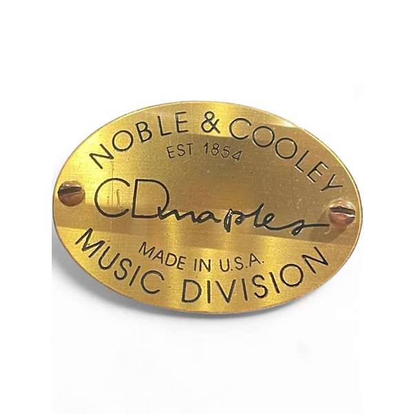 Used 2000s Noble & Cooley 4 Piece CD Maple Purple Lacquer Drum Kit