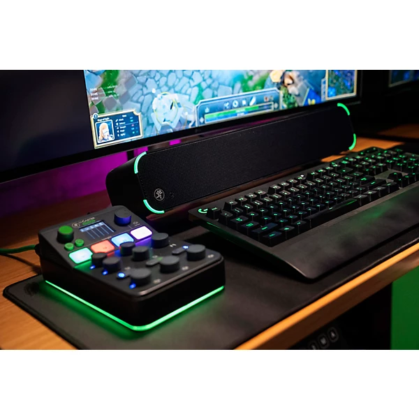 Mackie MCaster Studio Live Streaming Mixer Level 1 Black L97333004001000.gc