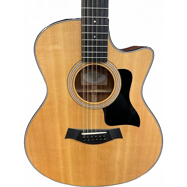 Used Taylor 356CE Natural 12 String Acoustic Electric Guitar