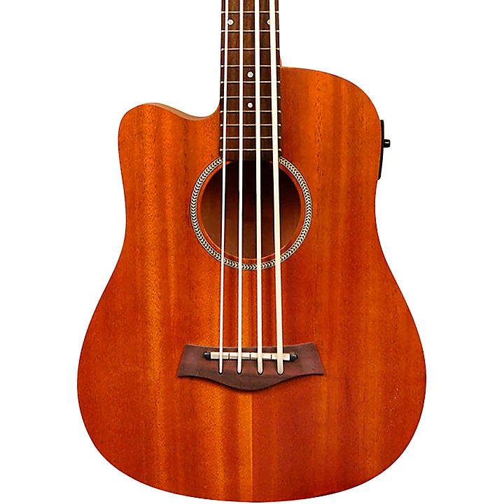 23 Inch Scale Left Handed Acoustic Electric MicroBass with Gig Bag