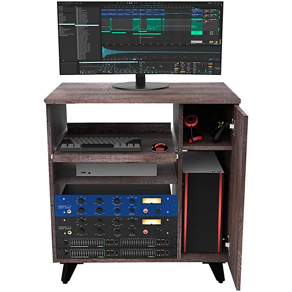 Modular Side Car Rack Walnut