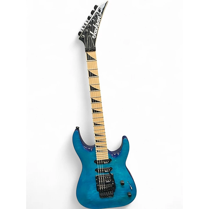 Jackson Used Jackson JS32 Blue Onyx Solid Body Electric Guitar.gc