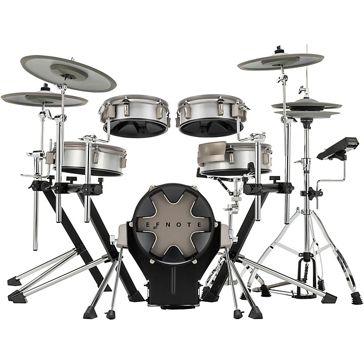 EFNOTE 3B Acoustic Designed Electronic Drum Set White Sparkle