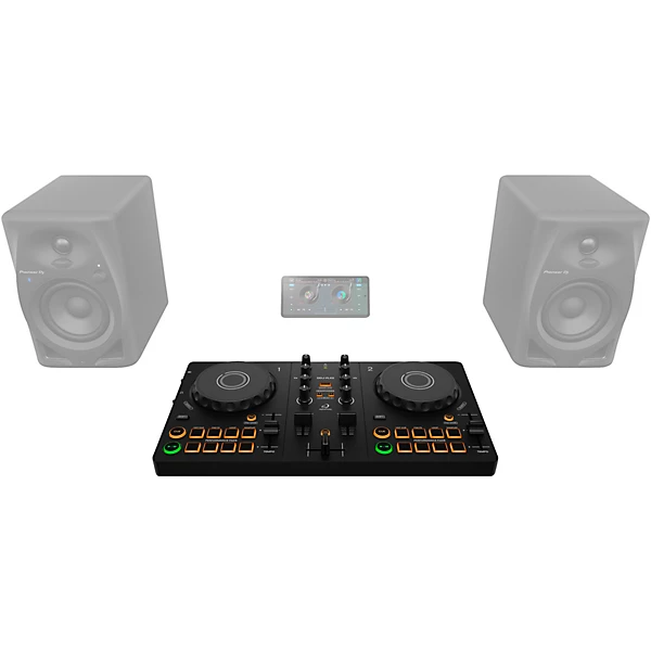 DDJ FLX2 Entry Level DJ Controller for rekordbox and Serato Black