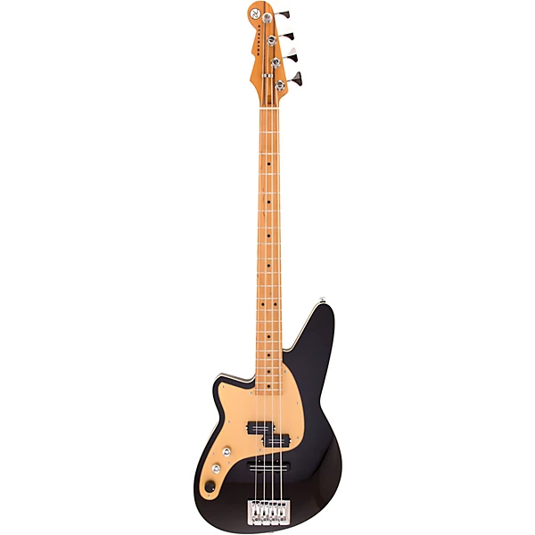 Decision Left Handed P Bass Midnight Black