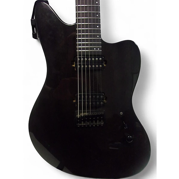 In Store Used Used Balaguer Growler Trans Black Solid Body Electric Guitar.gc