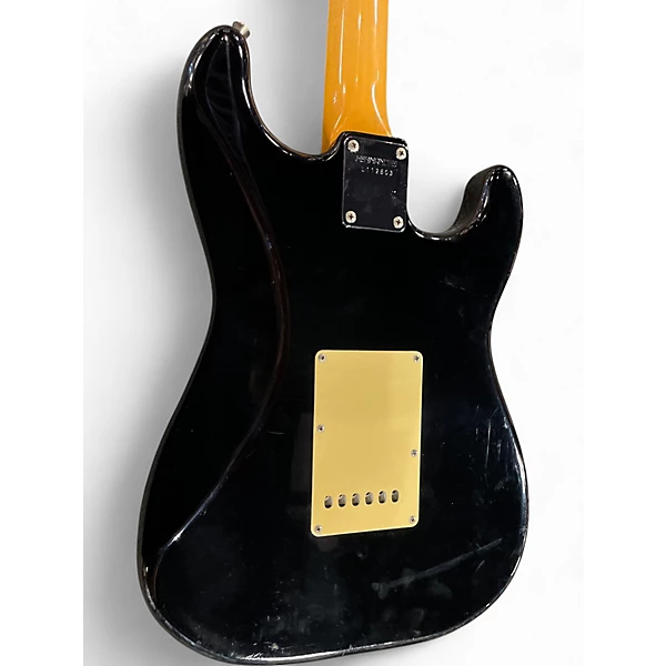 Fernandes Used Fernandes FST Left handed Black Solid Body Electric Guitar.gc