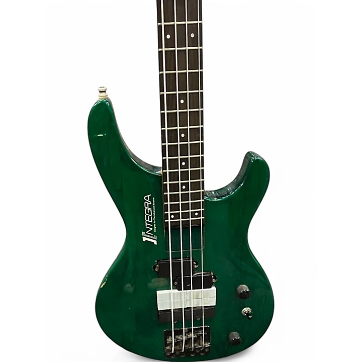 Aria Used Aria INTEGRA Green Electric Bass Guitar.gc