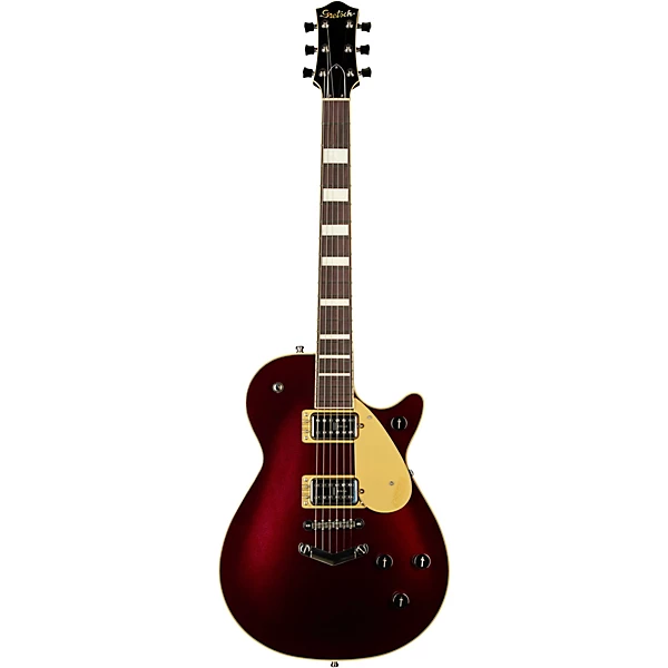Clearance Gretsch Guitars G6228FM PE Players Edition Duo Jet Electric Guitar Dark Cherry Metallic
