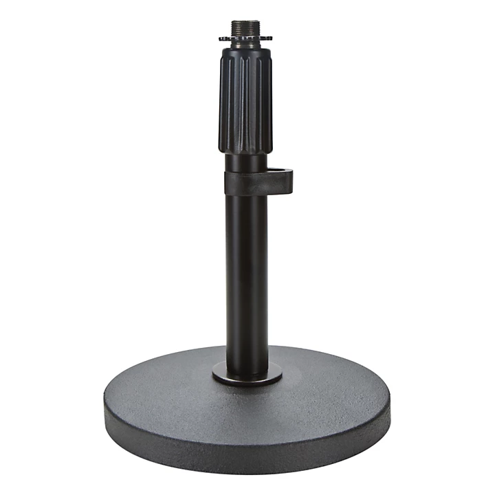 PLDRB1B Round Base Desktop Mic Stand
