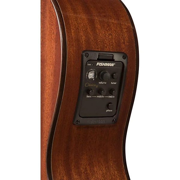 LC150Sce Spruce Sapele Cutaway Acoustic Electric Classical Guitar Natural