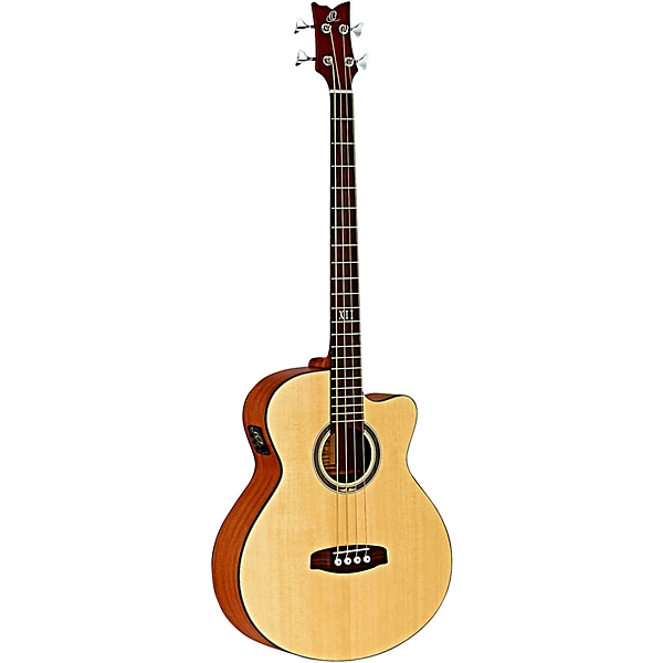 Deep Series 5 D538 4 Acoustic Electric Bass Open Pore Natural