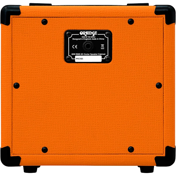 Orange Amplifiers PPC Series PPC108 1x8 20W Closed Back Guitar Speaker Cabinet