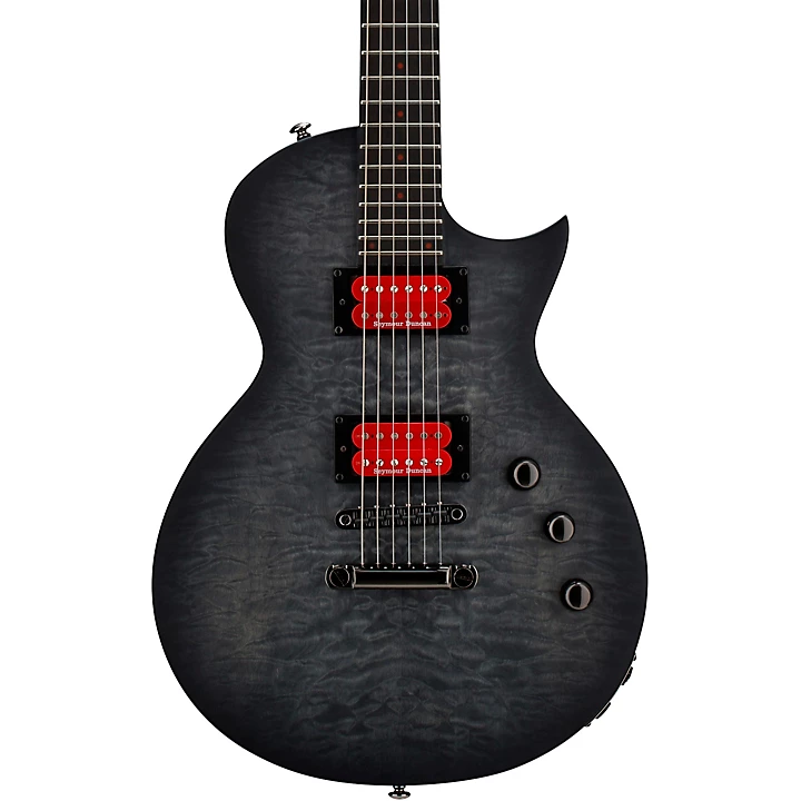Ben Burnley BB 600 Baritone Electric Guitar Transparent Black Burst
