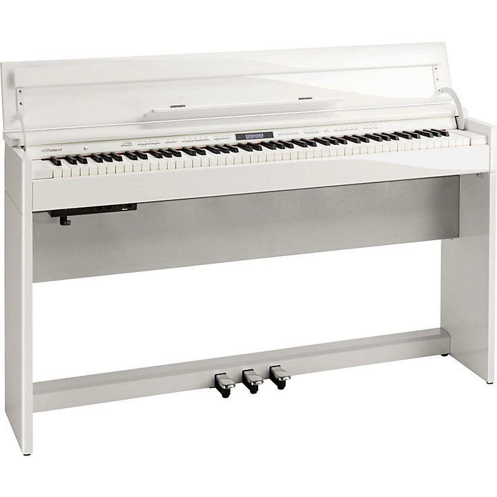 DP603 Digital Home Piano Polished White White