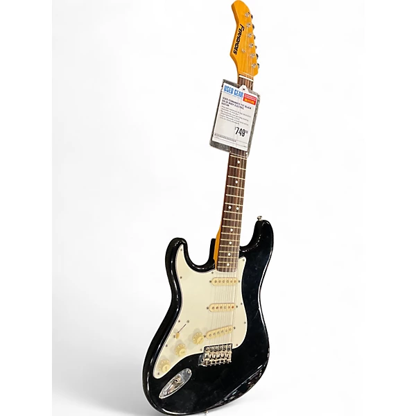 Fernandes Used Fernandes FST Left handed Black Solid Body Electric Guitar.gc