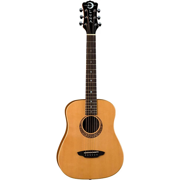 Muse Safari Series Spruce 3 4 Dreadnought Travel Acoustic Guitar Natural