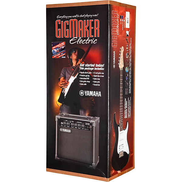 GigMaker EG Electric Guitar Pack Black