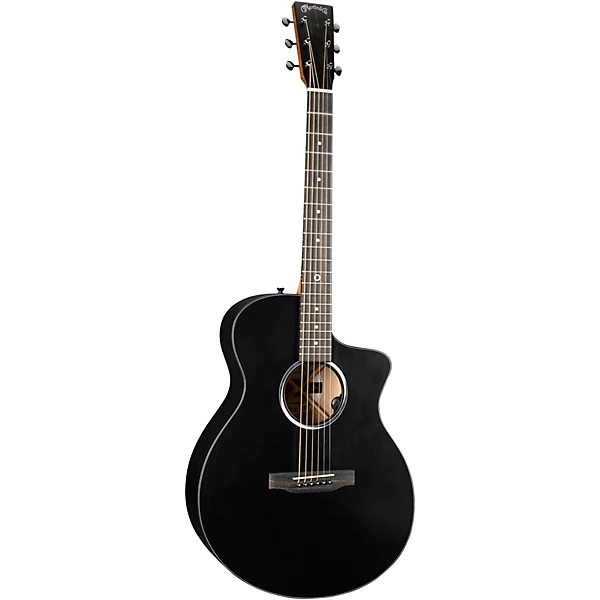 SCE Custom Road Series Koa Acoustic Electric Guitar Black