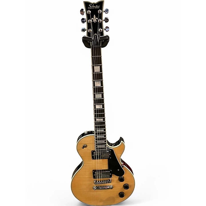 Schecter Guitar Research Used Schecter Guitar Research Solo II Custom Natural gloss Solid Body Electric Guitar.gc