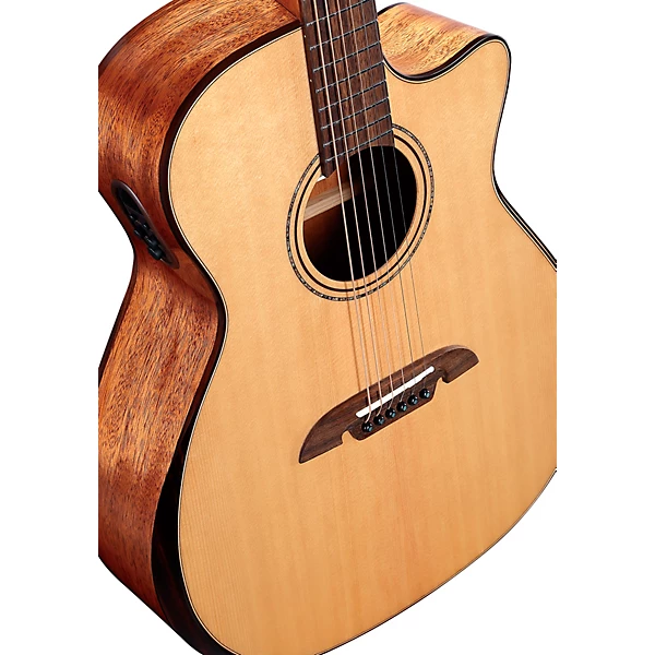 Alvarez AG60CE Grand Auditorium Acoustic Electric Guitar Natural