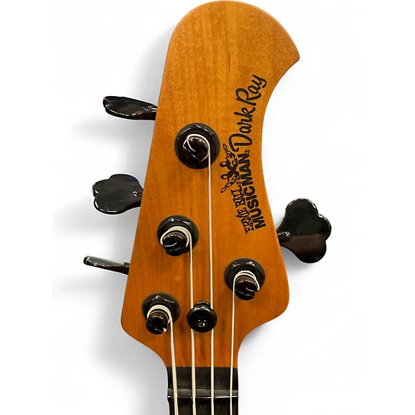 Ernie Ball Music Man Used Ernie Ball Music Man Dark Ray Starry Night Electric Bass Guitar.gc