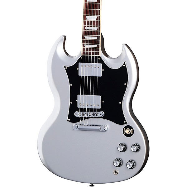 Gibson SG Standard Electric Guitar Level 2 Silver Mist