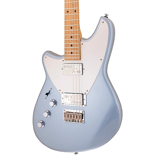 Reverend Billy Corgan Signature Z One Left Handed Electric Guitar Metallic Silver Freeze
