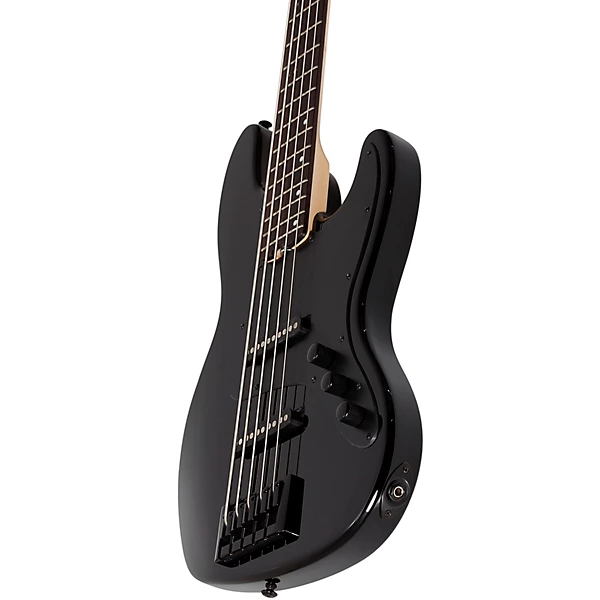 J 5 Rosewood Fingerboard 5 String Bass Gloss Black